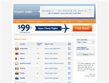 Tablet Screenshot of airportsbase.org